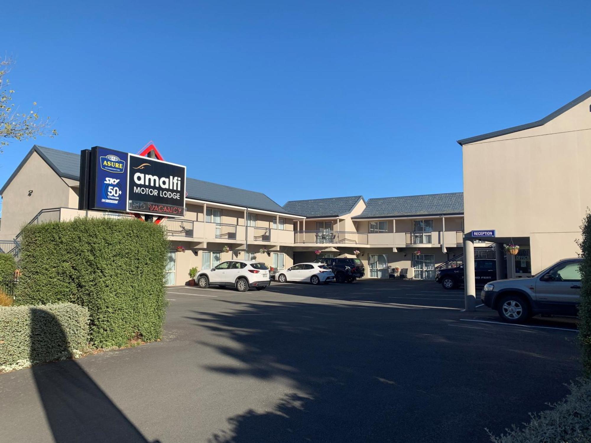 Amalfi Motor Lodge Christchurch Kültér fotó