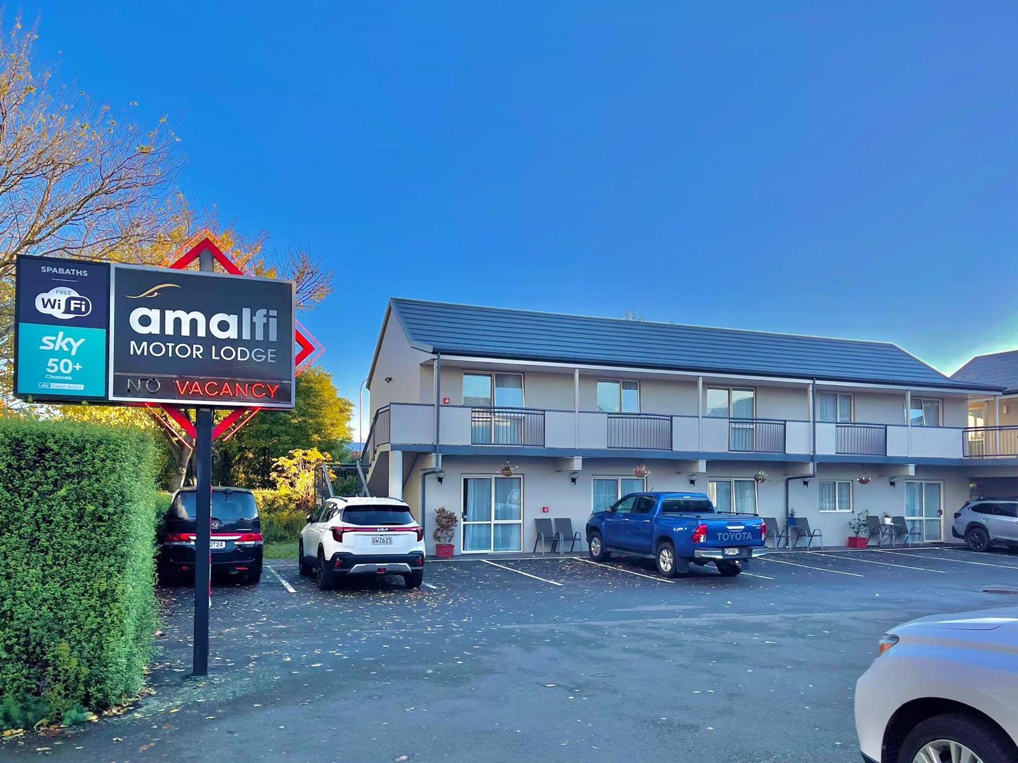 Amalfi Motor Lodge Christchurch Kültér fotó