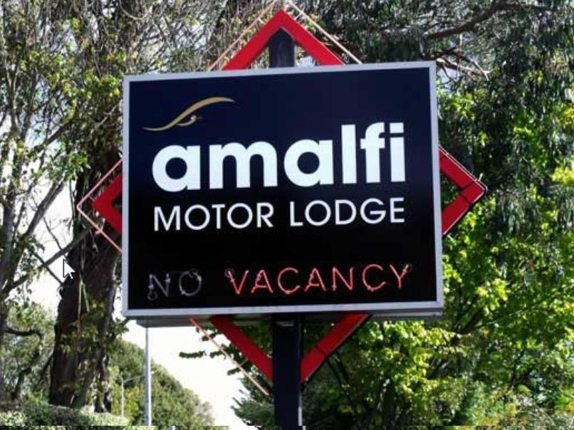 Amalfi Motor Lodge Christchurch Kültér fotó